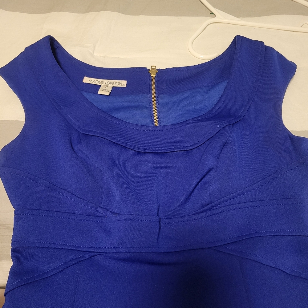 Blue dress